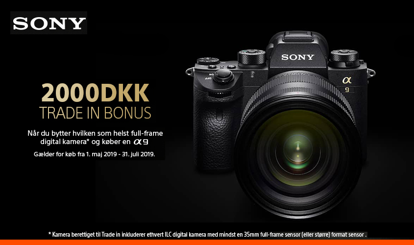 Sony α9 trade-in